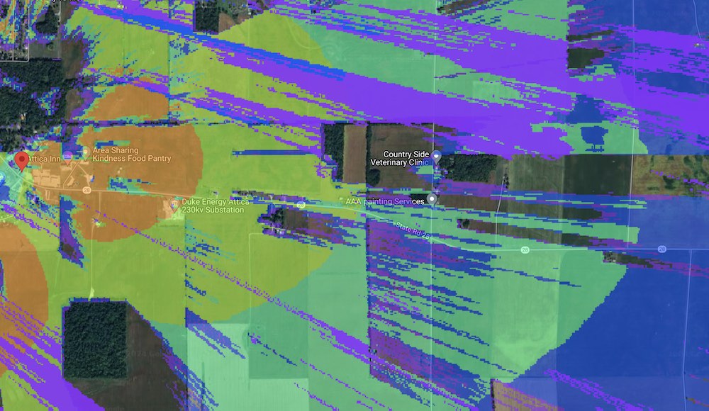 WHIN's broadband deployment coverage map link